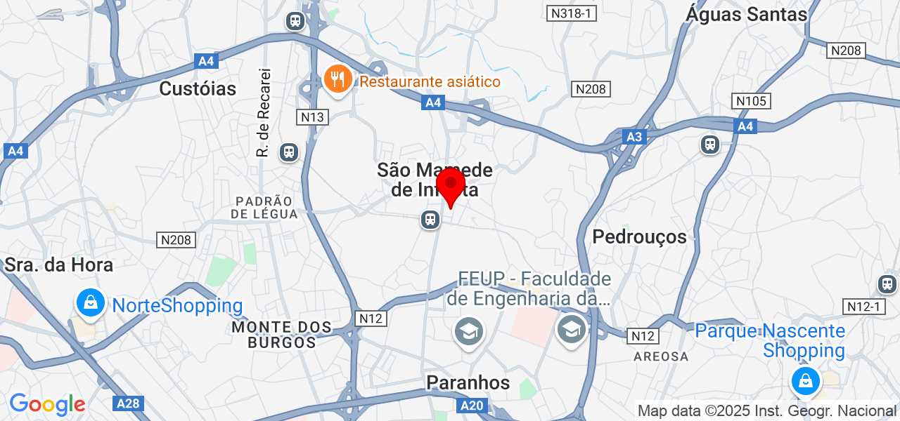 Rafael Almeida - Porto - Matosinhos - Karte