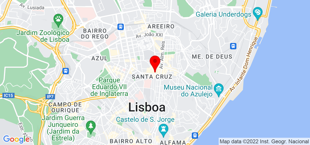 Jacinto - Lisboa - Lisboa - Mapa