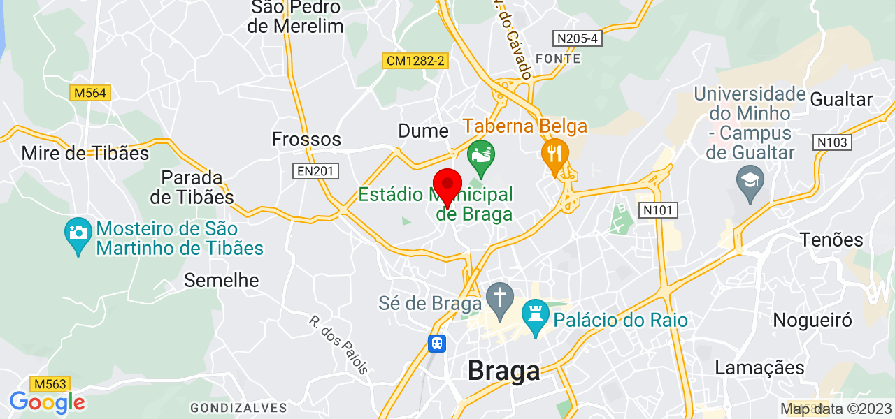 Cuidadora - Braga - Braga - Mapa
