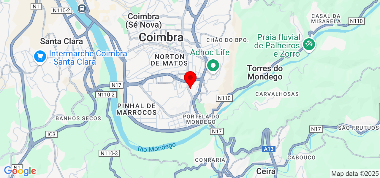 VJG construções e remodelações - Coimbra - Coimbra - Mapa