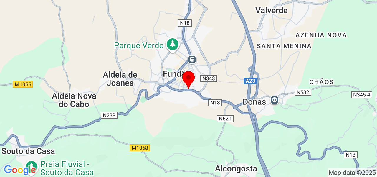 Blend Arquitetura e Engenharia - Castelo Branco - Fundão - Map