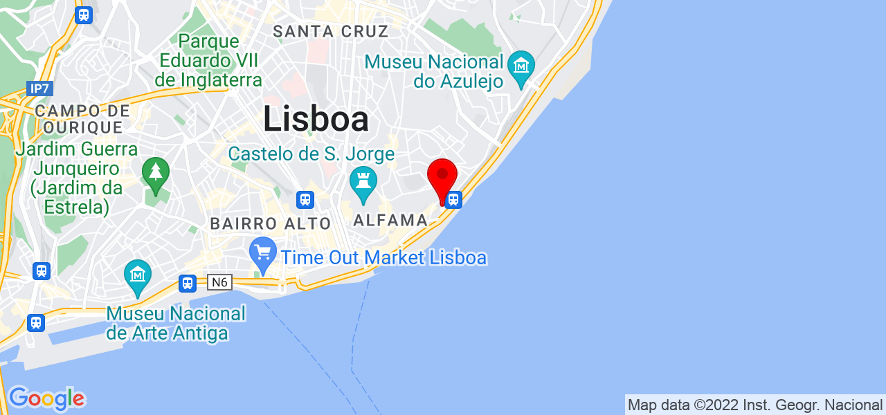 Patr&iacute;cia Matos - Lisboa - Lisboa - Mapa