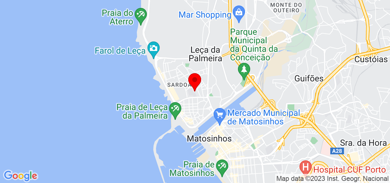 O Pintas - Porto - Matosinhos - Mapa
