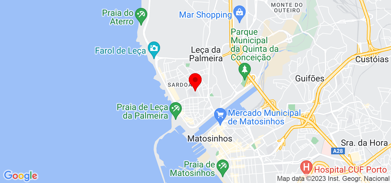 O Pintas - Porto - Matosinhos - Karte
