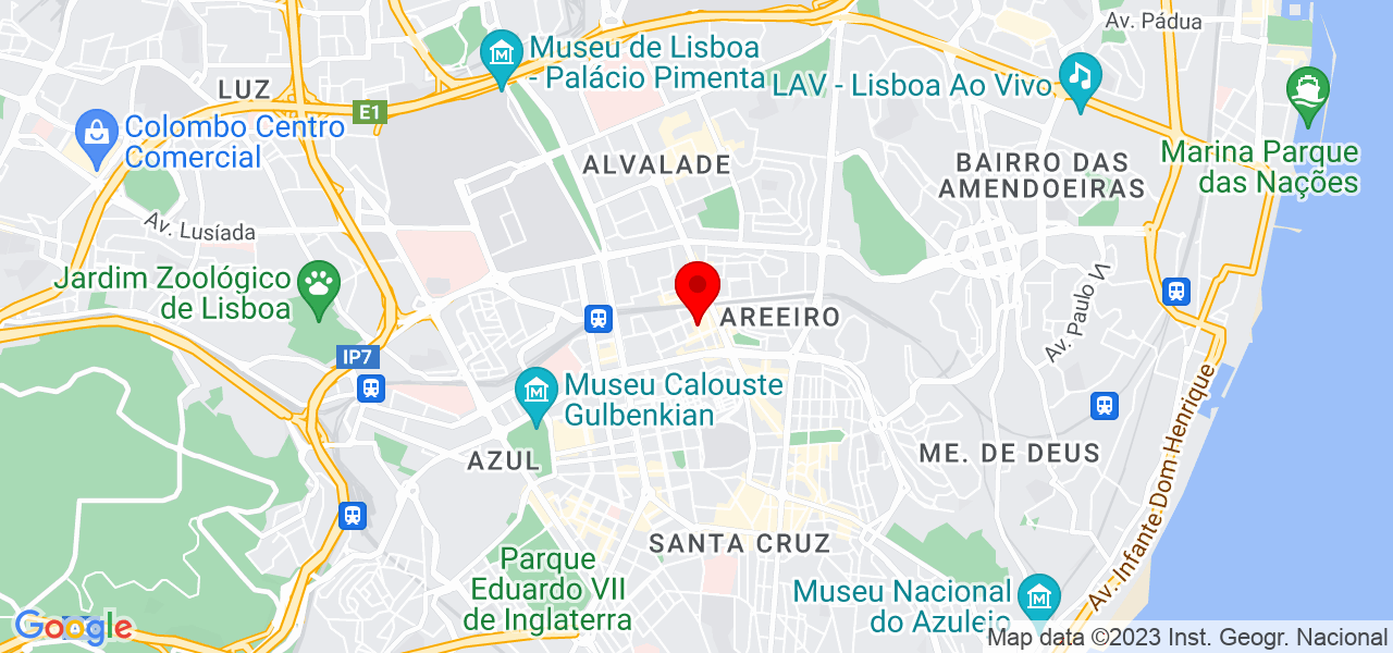 Gabriela Junqueira - Lisboa - Lisboa - Mapa