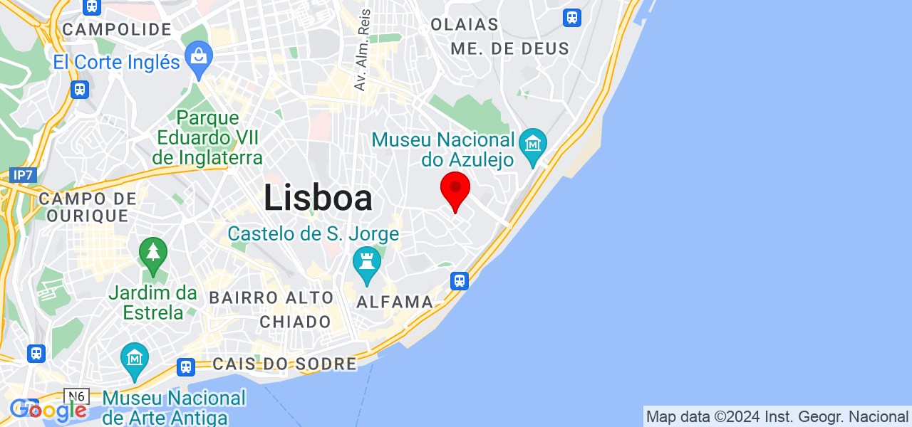 Anndrya Nascimento - Lisboa - Lisboa - Mapa