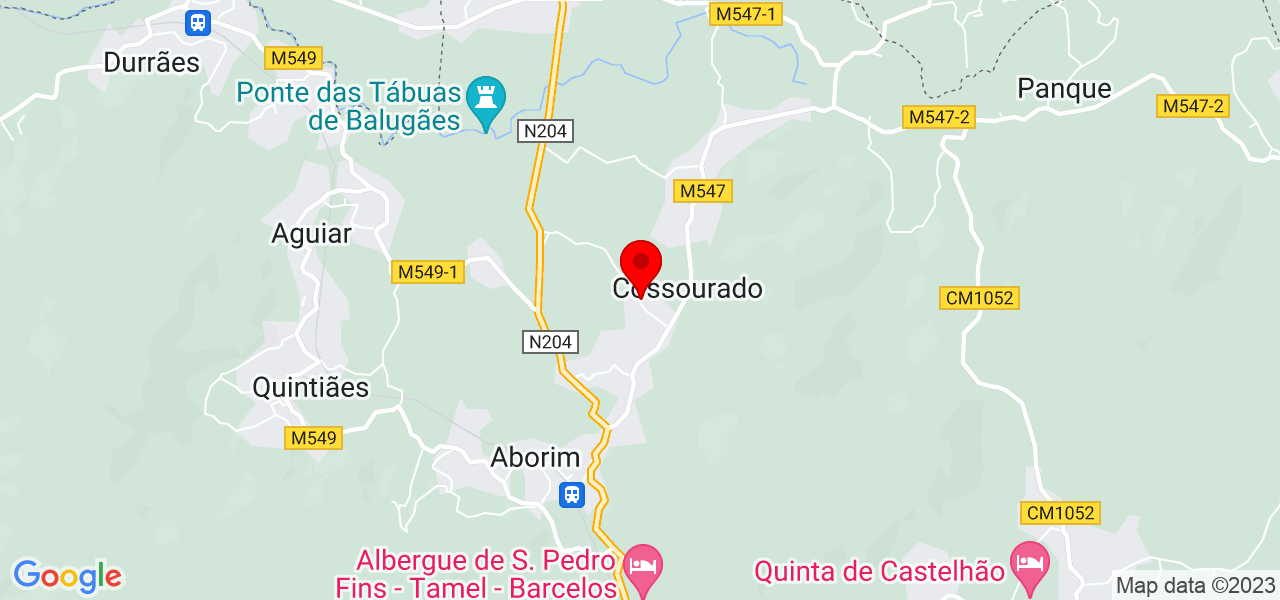 Ivandro Lu&iacute;s de Oliveira - Braga - Barcelos - Mapa