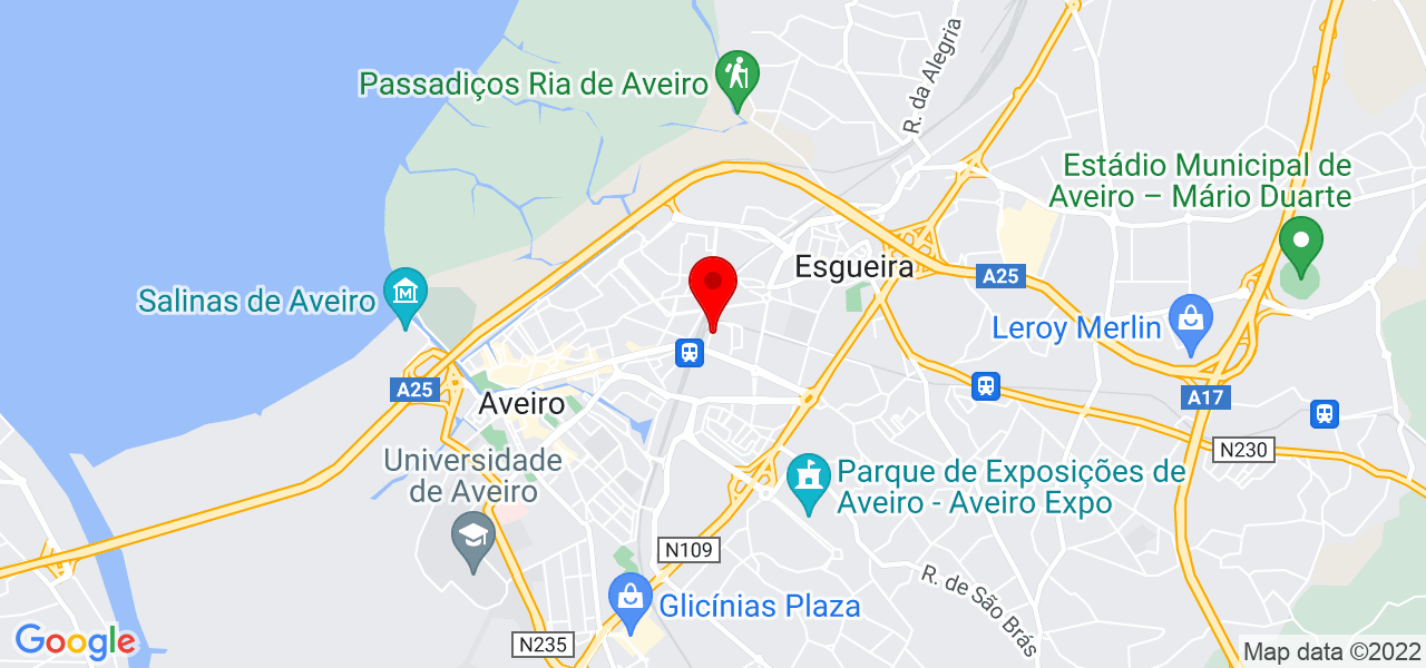 Pedro Santos - Aveiro - Aveiro - Mapa