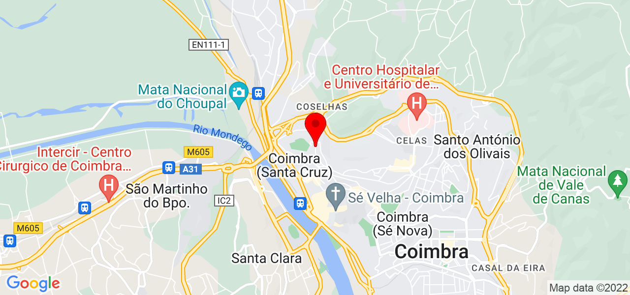 Telmo Melo - Coimbra - Coimbra - Mapa