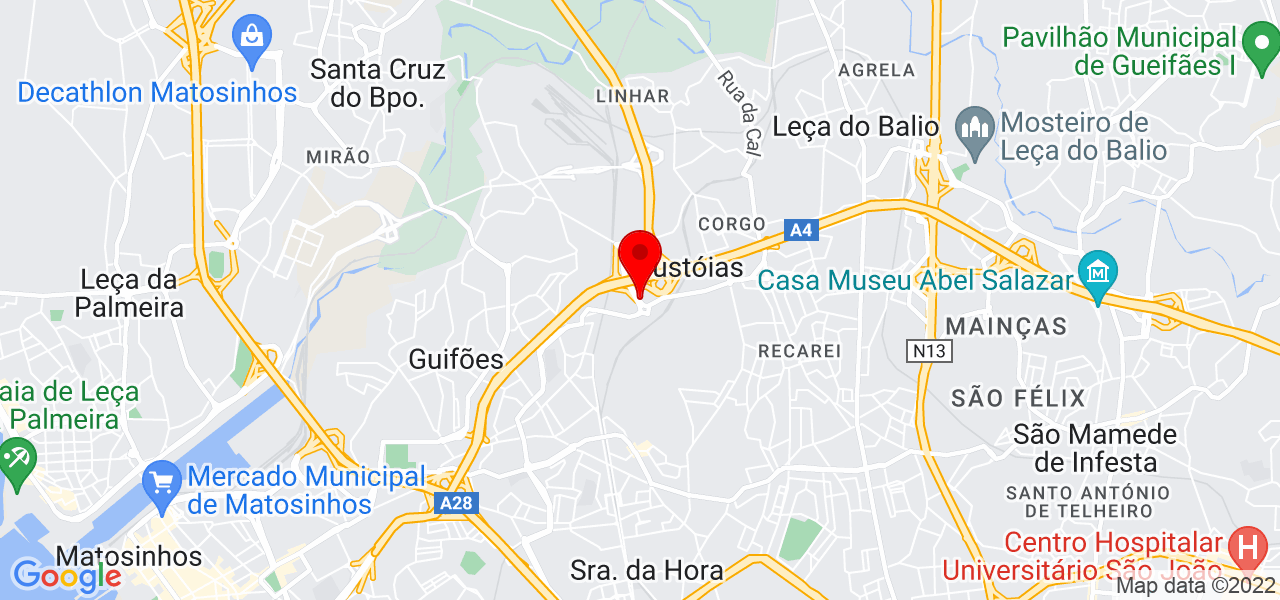 Robi Henriquez - Porto - Matosinhos - Mapa