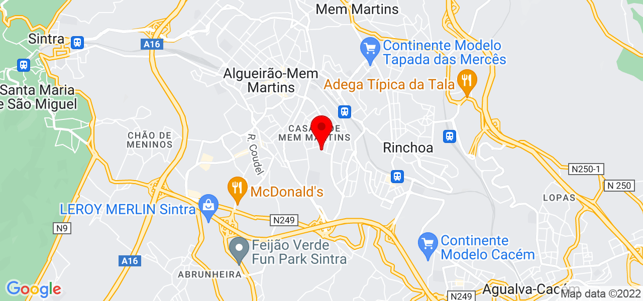 rolando.o.teu.massoterapeuta - Lisboa - Sintra - Mapa