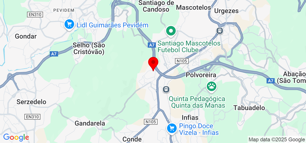 All.eventos - Braga - Guimarães - Mapa