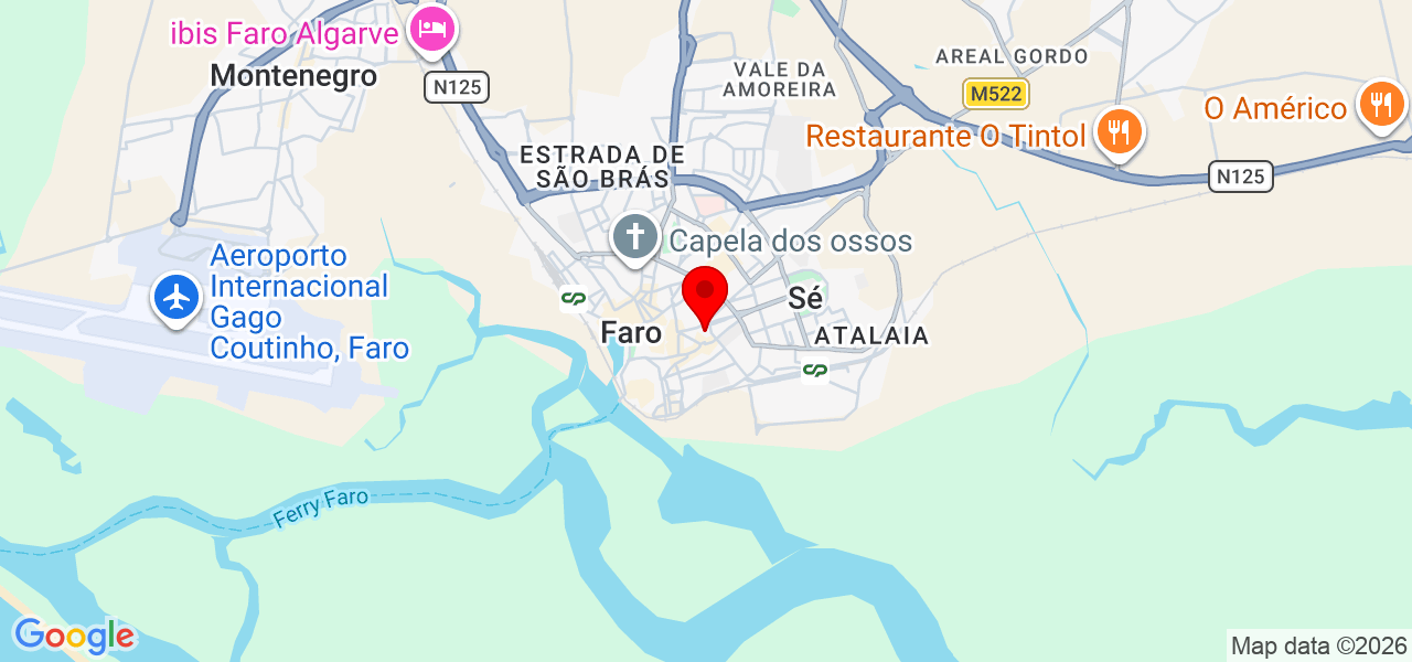 DSK Construction - Faro - Faro - Karte