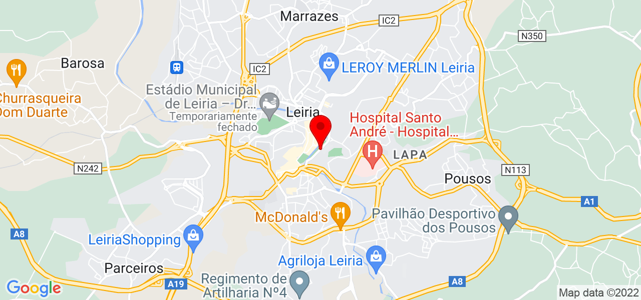 Jorge Laureano - Leiria - Leiria - Mapa