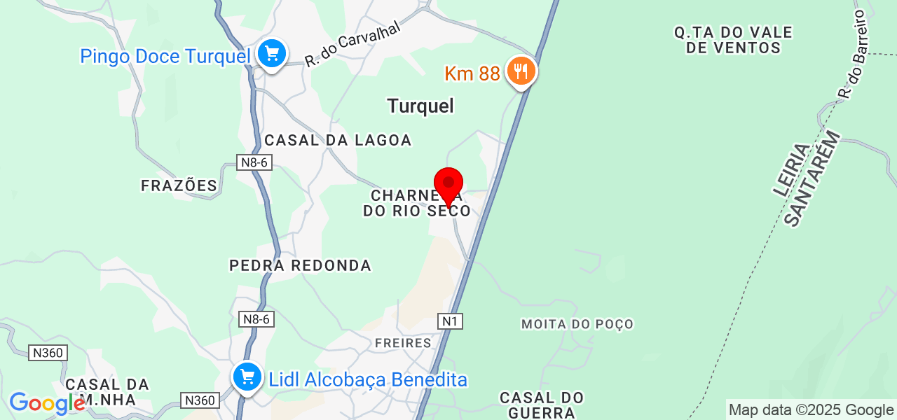 Fernando silva - Leiria - Alcobaça - Karte