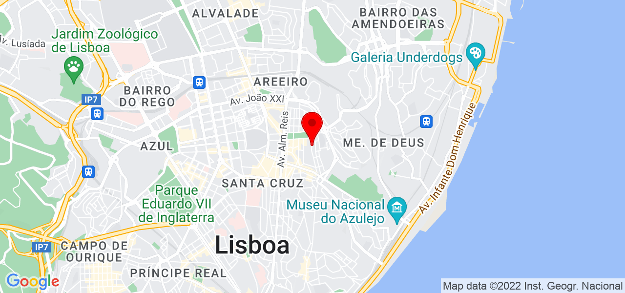 Joao Domingues - Lisboa - Lisboa - Mapa