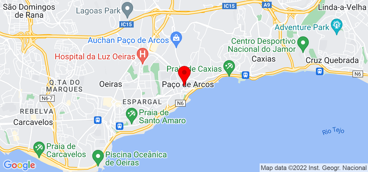 Area Cosmopolita, Lda - Lisboa - Oeiras - Mapa