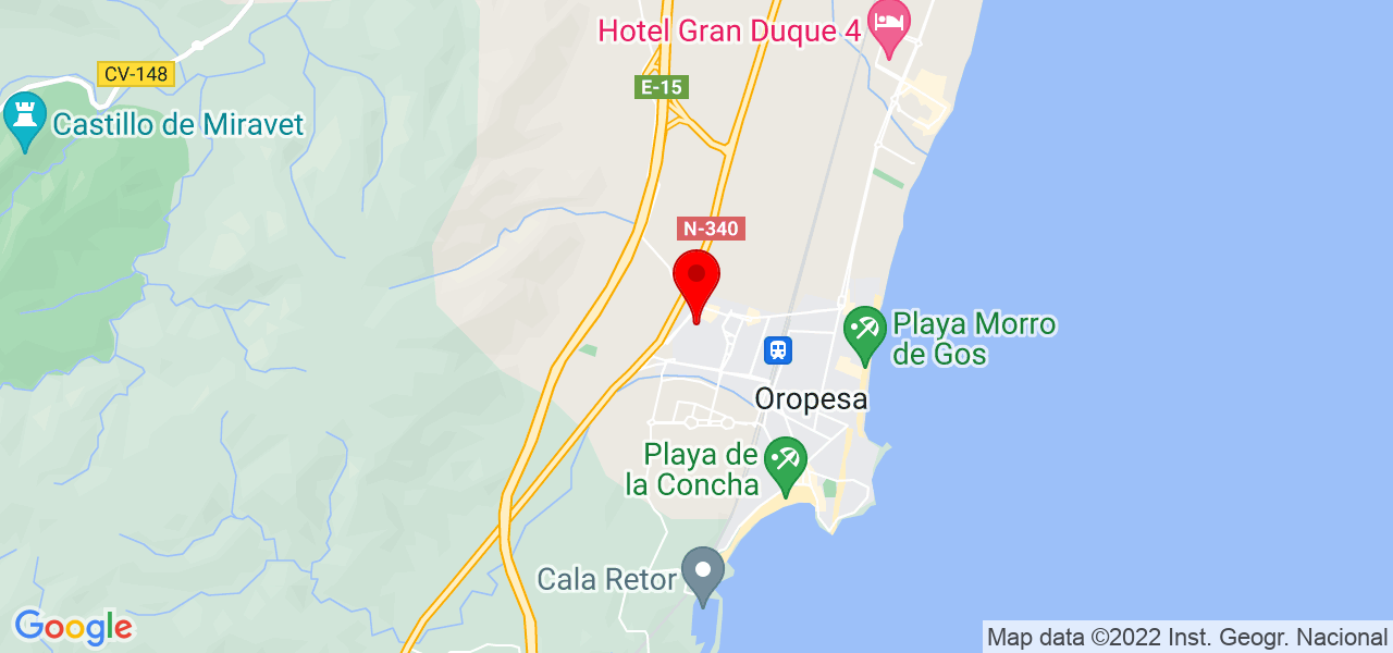 juan pablo Velásquez - Comunidad Valenciana - Oropesa del Mar/Orpesa - Mapa