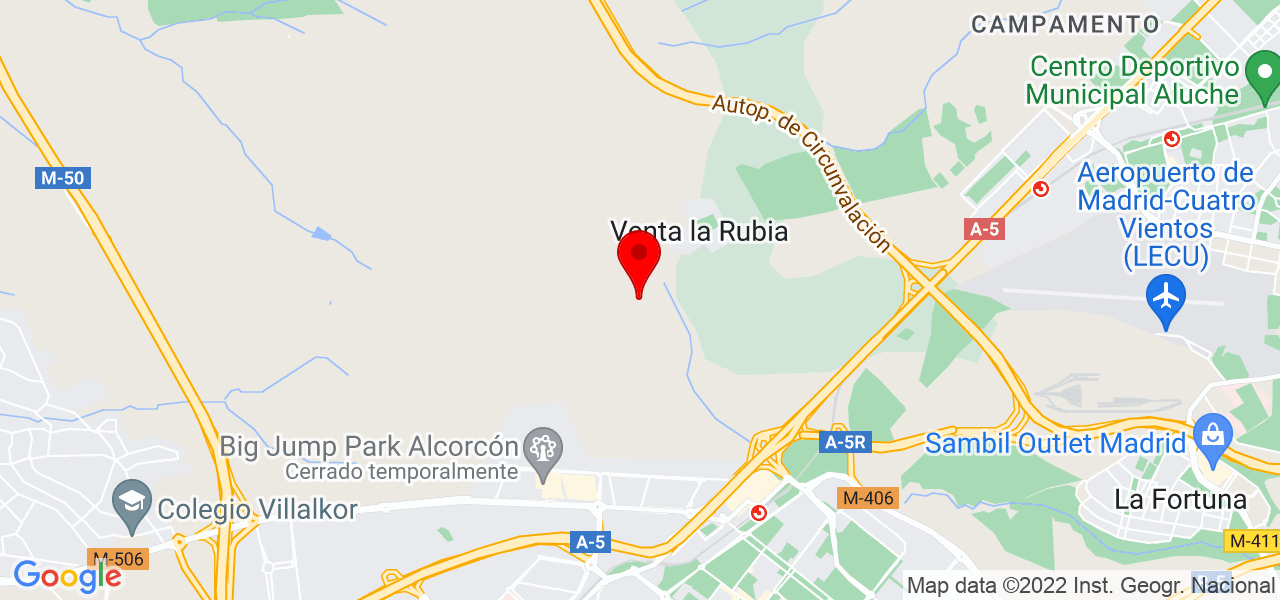 Rub&eacute;n Hern&aacute;ndez - Comunidad de Madrid - Alcorcón - Mapa