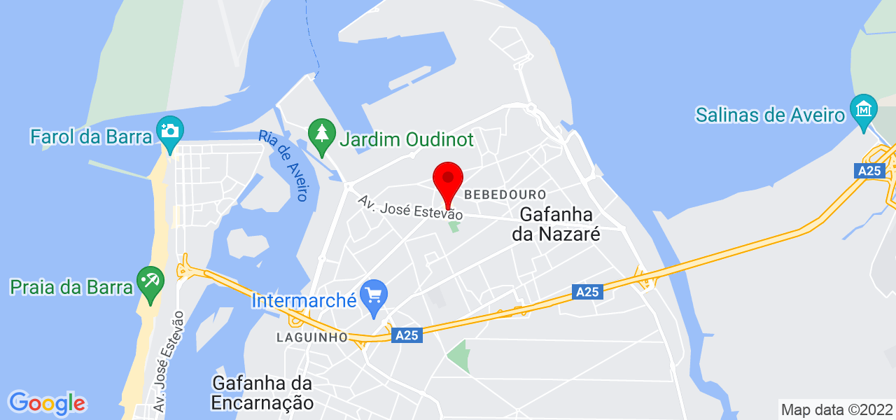 Fábio Magina - Aveiro - Ílhavo - Map