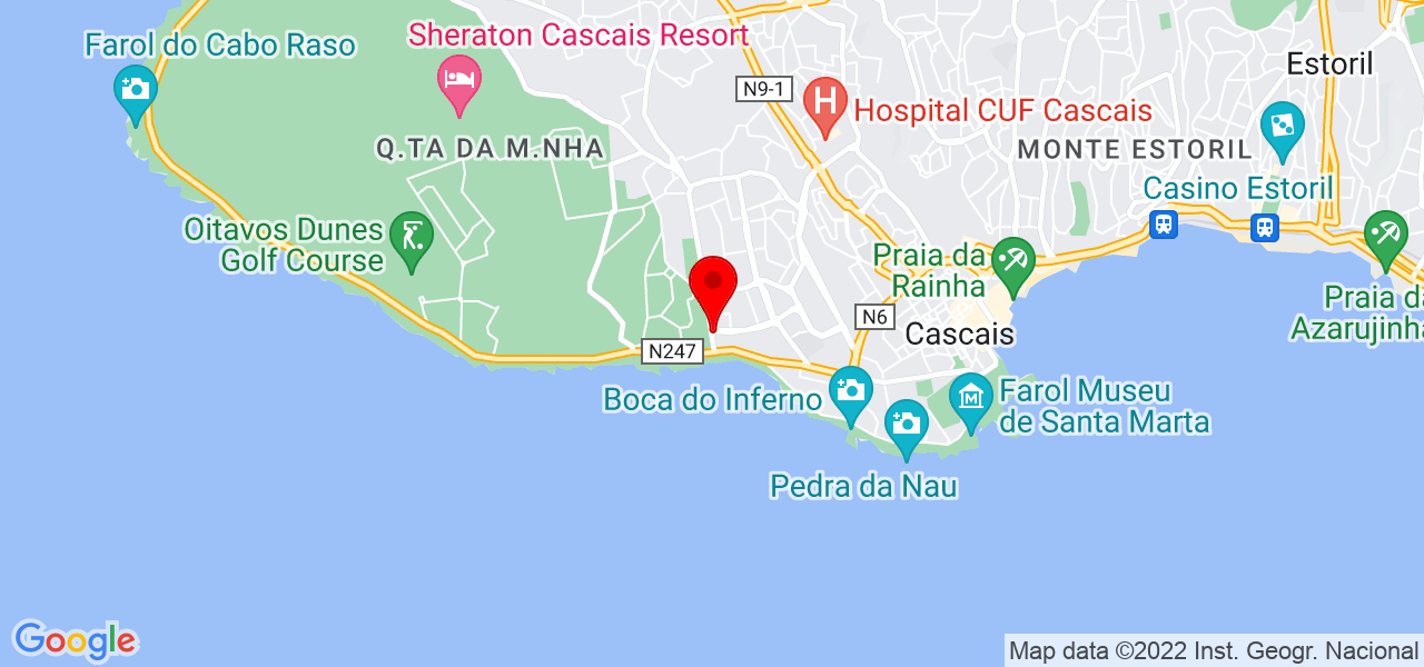 Concei&ccedil;&atilde;o Seabra Galante - Lisboa - Cascais - Mapa