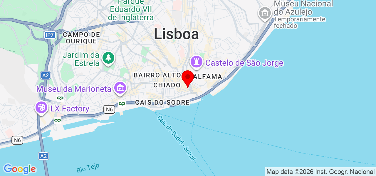 DC limpezas - Lisboa - Lisboa - Karte
