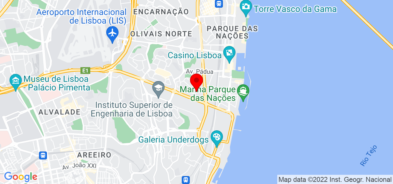 Vasilis Frogakis - Lisboa - Lisboa - Mapa