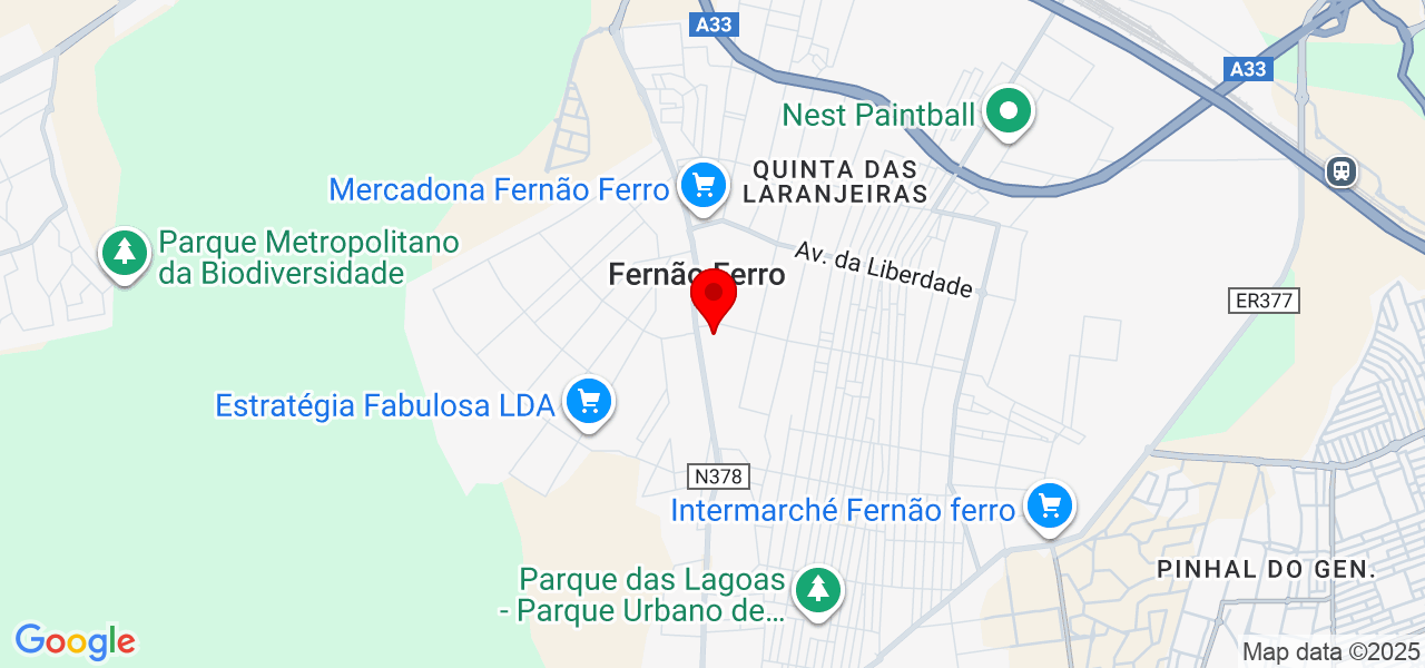 Tiago Ramos - Setúbal - Seixal - Mapa