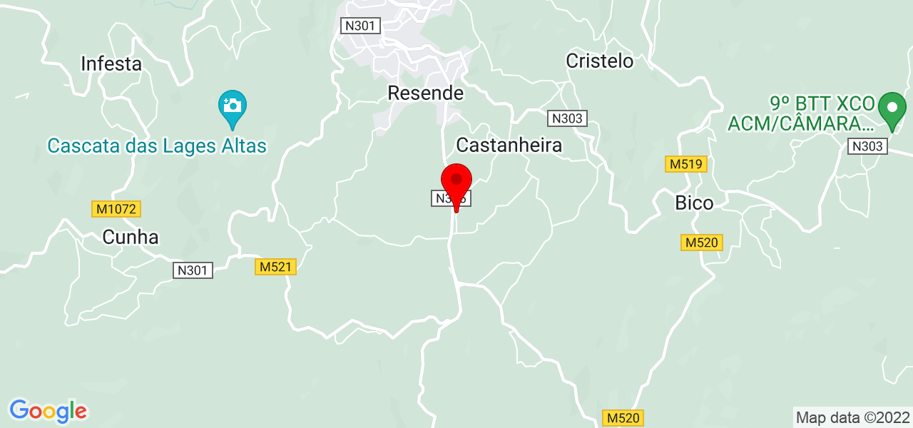 TRADUTORA WANDERLUST - Viana do Castelo - Paredes de Coura - Mapa