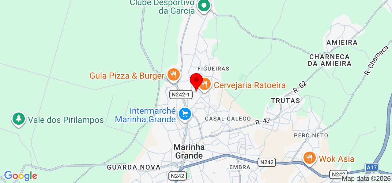 RAFAEL MADEIRA - Leiria - Marinha Grande - Mapa