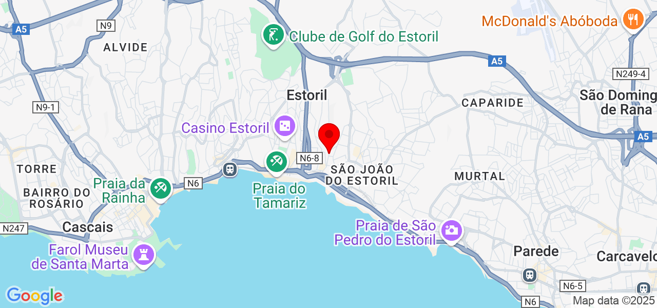 António Manuel - Lisboa - Cascais - Map