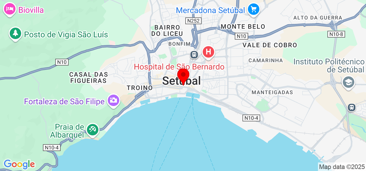 Valesca de Souza - Setúbal - Setúbal - Mapa