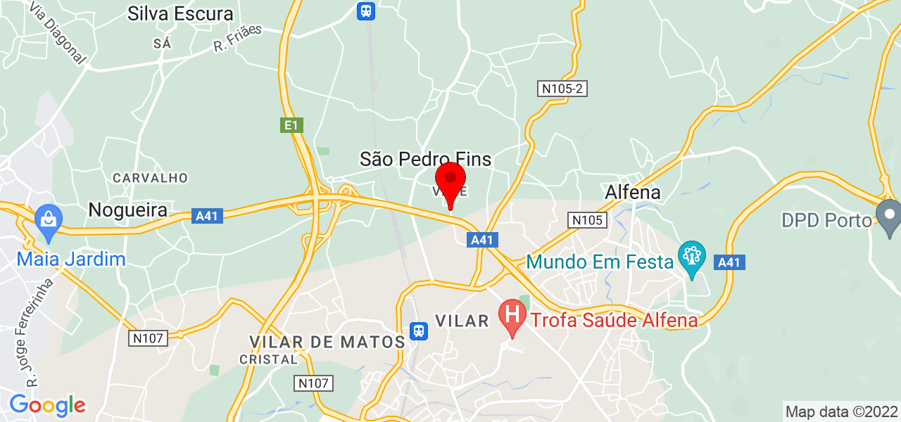 Michelle - Porto - Maia - Mapa