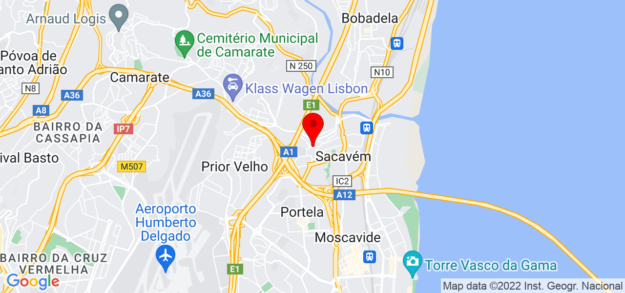 Vitalii Miniailo - Lisboa - Loures - Mapa
