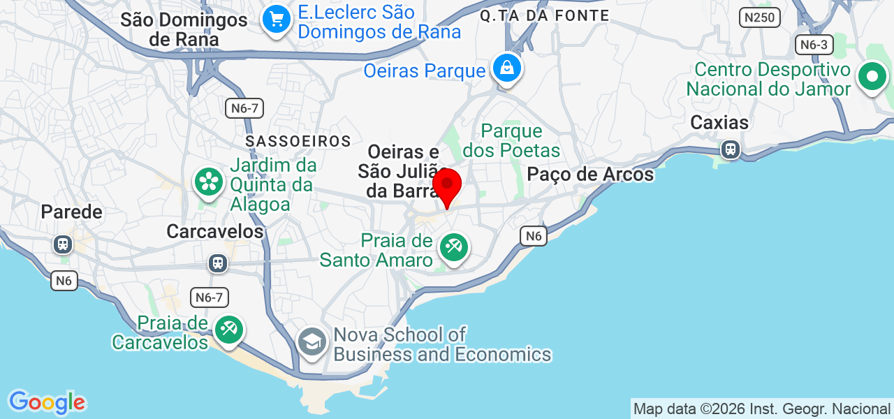 Editor de Videos / Explicador - Lisboa - Oeiras - Karte