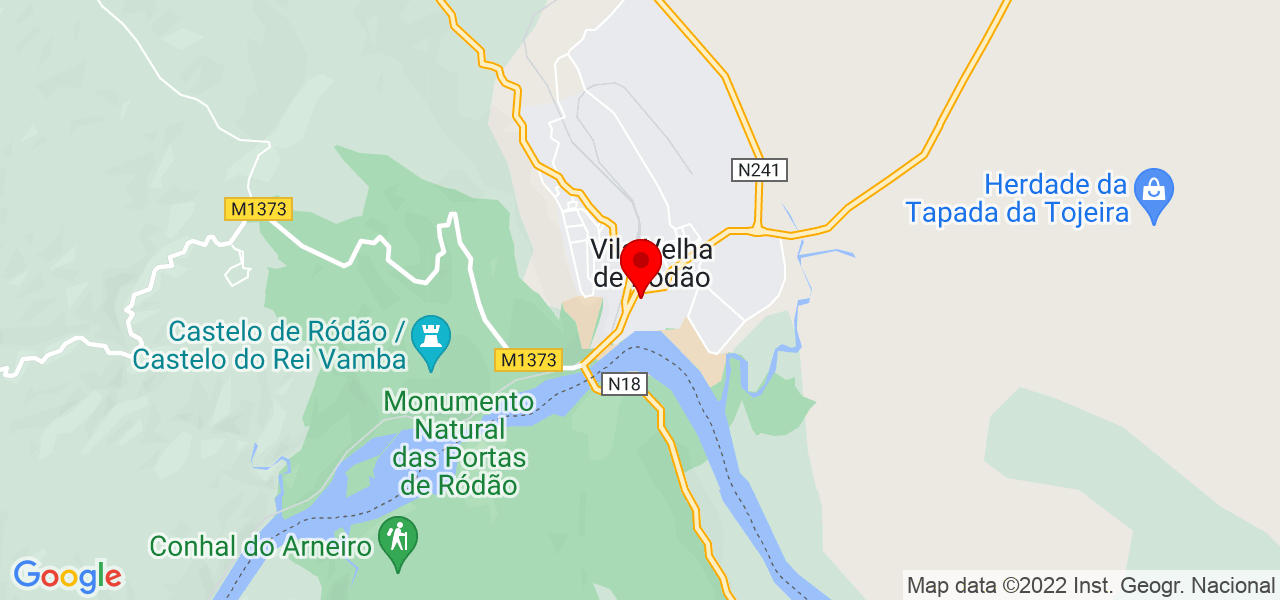 Filipa conrado - Castelo Branco - Vila Velha de Ródão - Map