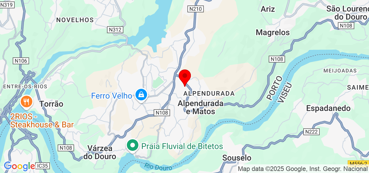AnimArte- Animação - Porto - Marco de Canaveses - Mapa