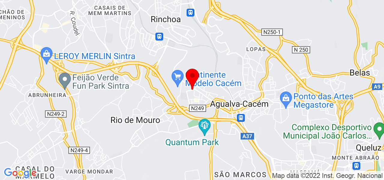 VM Pinturas e obras em geral - Lisboa - Sintra - Karte