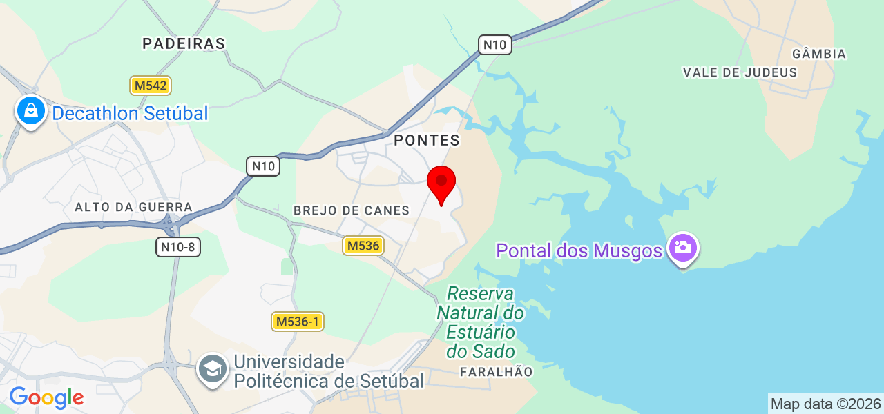 Inês Silva - Setúbal - Setúbal - Mapa