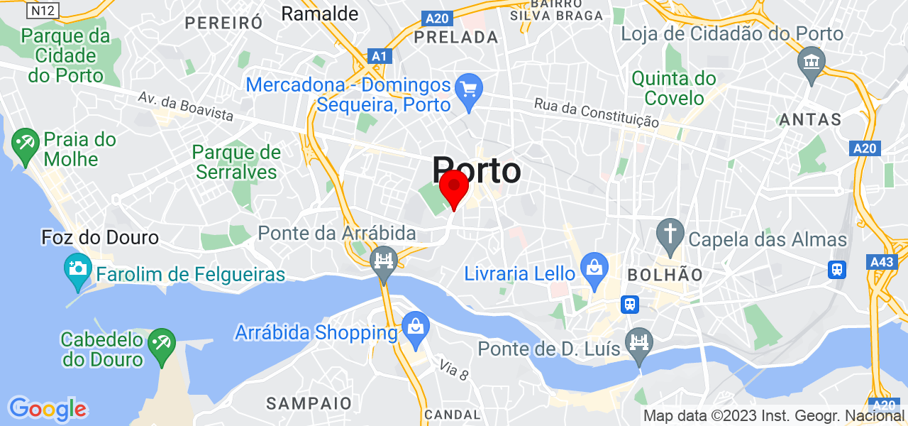 Hidro Install - Porto - Porto - Mapa