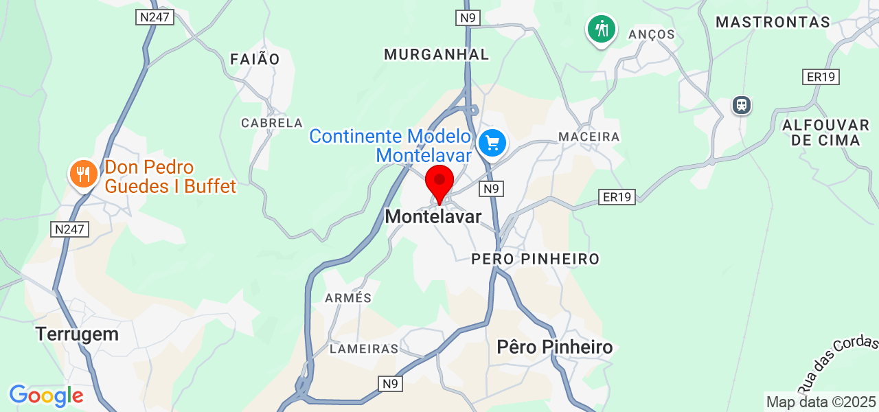 Sofia Oliveira - Lisboa - Sintra - Mapa