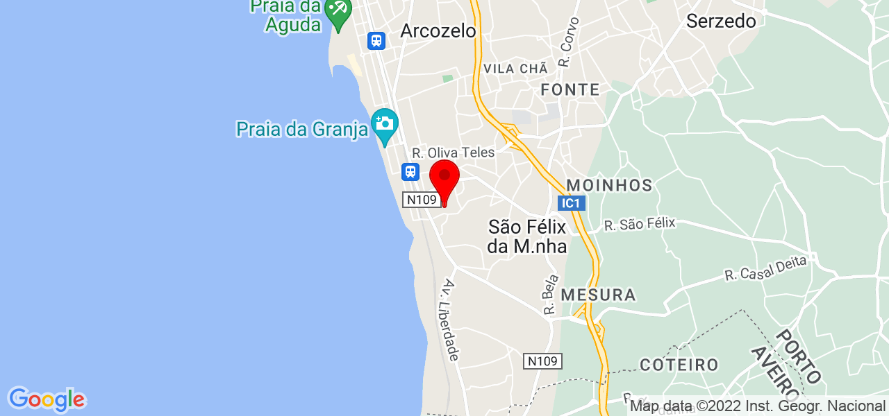Thunder Calculus Unipessoal Lda - Porto - Vila Nova de Gaia - Mapa