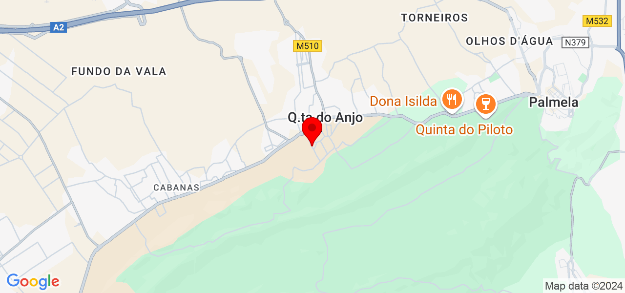 Catarina Carvalho - Setúbal - Palmela - Mapa