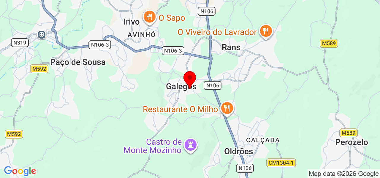 Aguarela Boreal unipessoal Lda - Porto - Penafiel - Karte