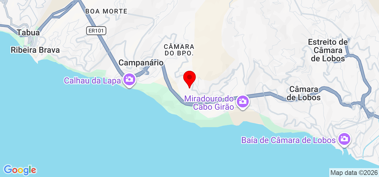 Anthony - Madeira - Câmara de Lobos - Karte