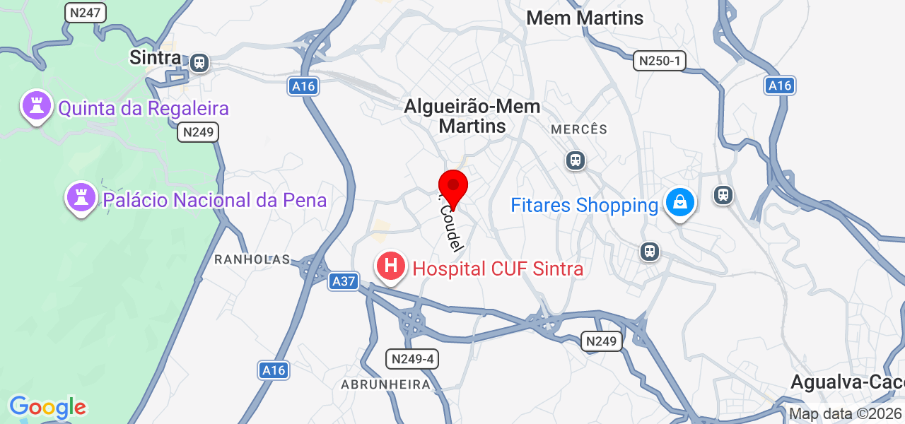 Fdlogistics - Lisboa - Sintra - Mapa