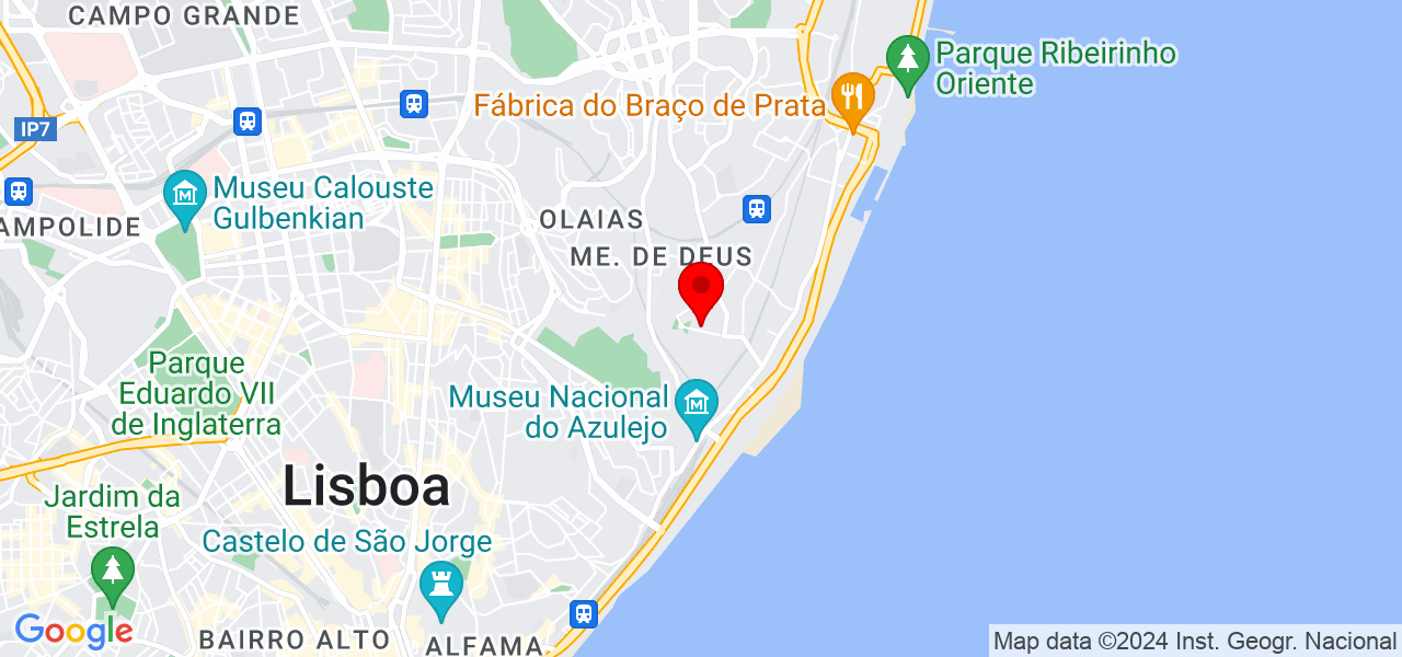 W. Cesar Neres - Lisboa - Lisboa - Mapa