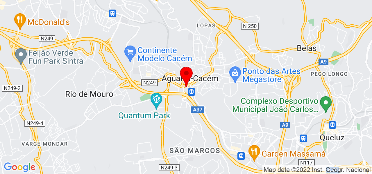 Paulo Batista - Lisboa - Sintra - Mapa