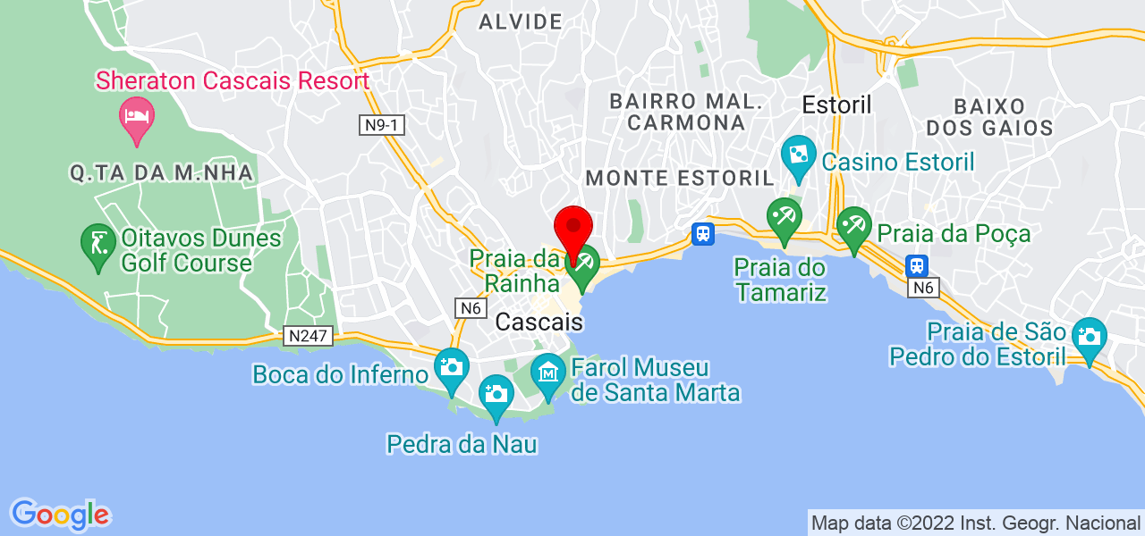 Antonio - Lisboa - Cascais - Mapa