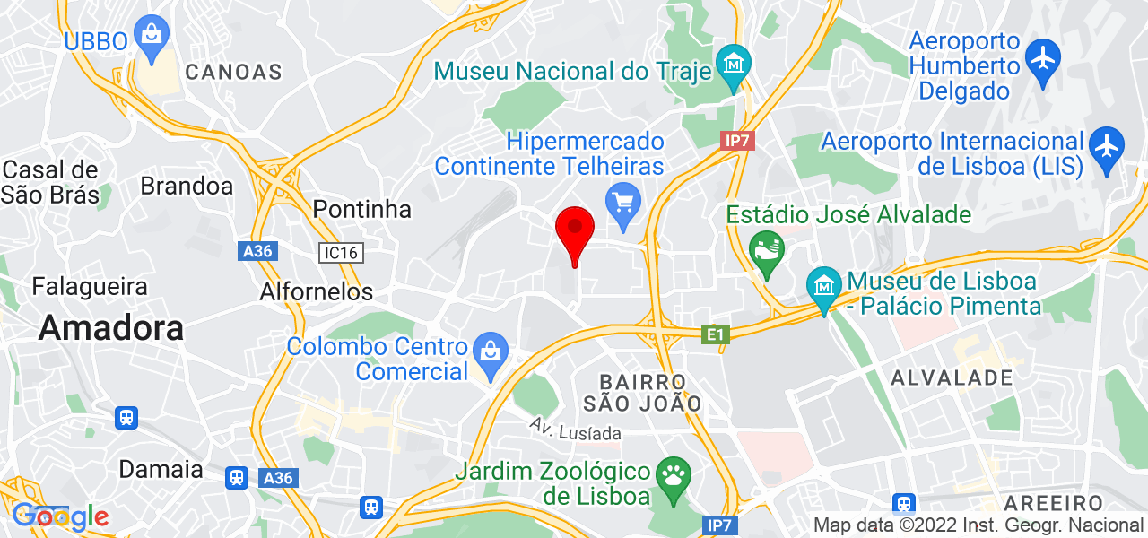 Judite Fernandes - Lisboa - Lisboa - Mapa